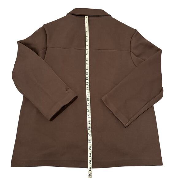 Nike Tech Fleece Shacket Oversized Fit Brown Jacket FZ7566-237 Men's Size Small - Picture 6 of 10